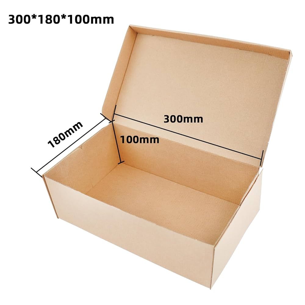 Amazon.com: STRBOXONG Cardboard Shoe Boxes with Lid, 11.81x7
